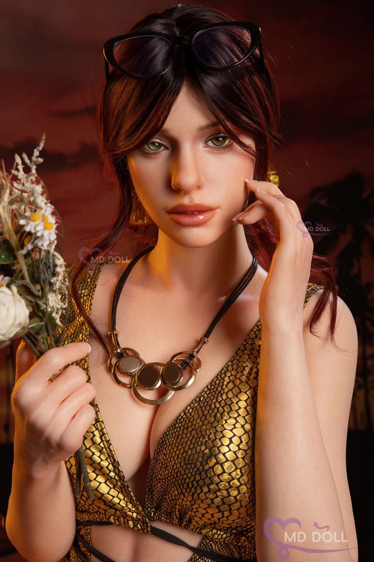 Picture of 166cm / 5ft45 D-cup Rose full silicone sex doll (M-38)