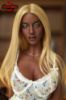 Picture of Realistic 163cm (5.34ft) D Cup Black Skin Silicone Sex Doll - Gina
