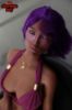 Picture of Realistic 160cm (5.24ft) C Cup Black Skin Silicone Sex Doll - Aim