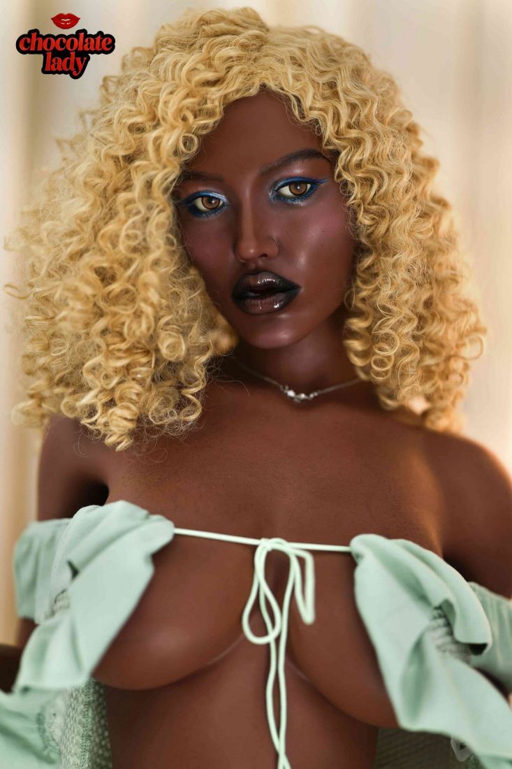 Picture of Chocolate Lady 159cm (5’3”) B-Cup Full Silicone Sex Doll - Fade