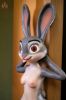 Picture of 168cm/5ft6 A-cup Silicone Sex Doll – Rabitty (Judy Hopps)