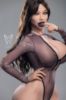 Picture of 5ft2/158cm L Cup TPE Black Lips Sex Doll -Bimbo