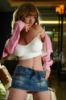 Picture of 5ft5/168cm E Cup TPE Tan Skin Big Lips Sex Doll - Ethel