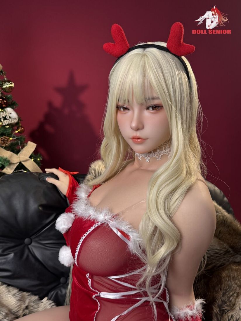 Picture of 160cm/5ft3 F-cup Blonde Silicone Sex Doll – Aoi