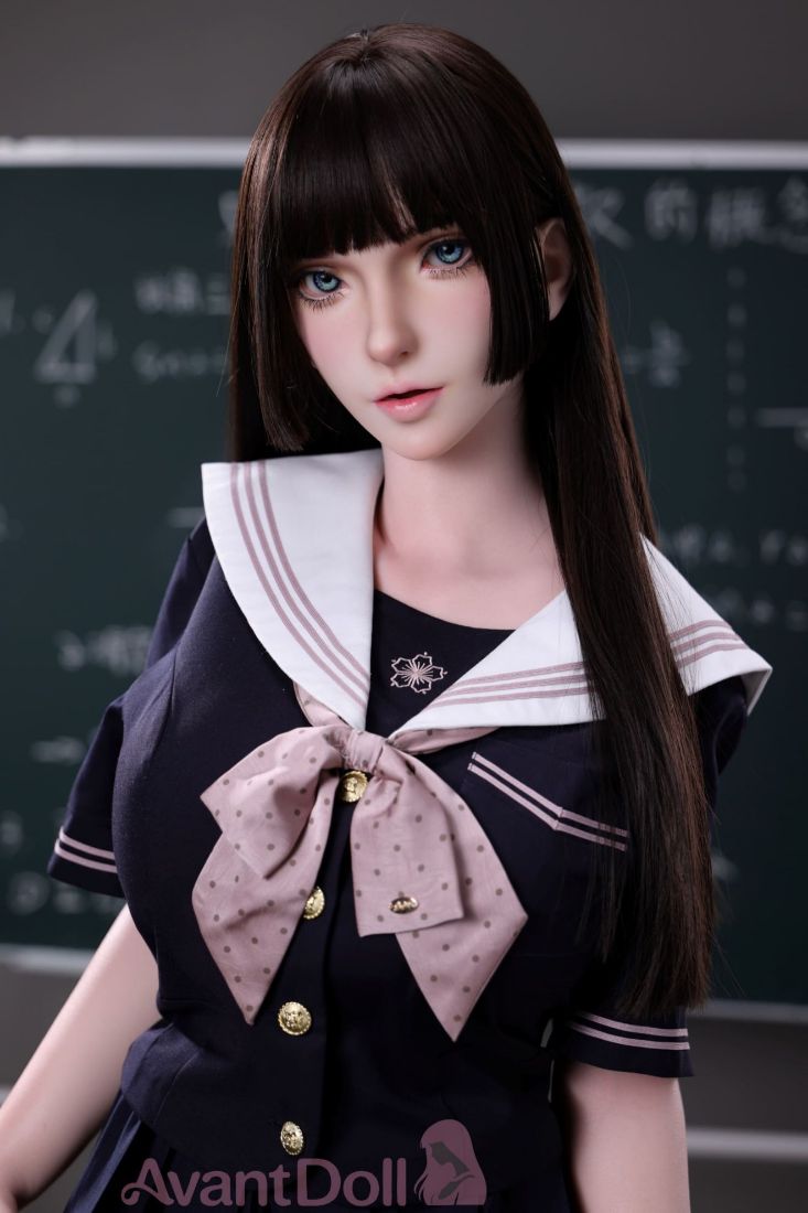 Picture of 157cm (5ft1) E Cup Ultra-Realistic Silicone Doll Lifelike Skin Texture - Rinko