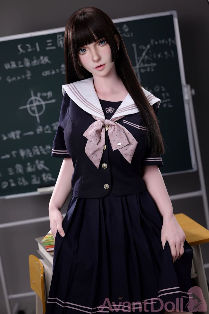 Picture of 157cm (5ft1) E Cup Ultra-Realistic Silicone Doll Lifelike Skin Texture - Rinko