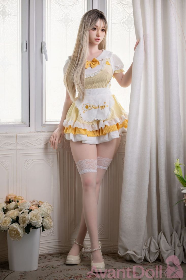 Picture of 165cm/5ft5 F Cup Realistic Skin Texture ROS Head Full Silicone Doll - Sue