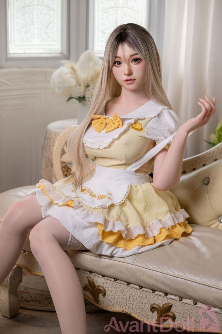 Picture of 165cm/5ft5 F Cup Realistic Skin Texture ROS Head Full Silicone Doll - Sue