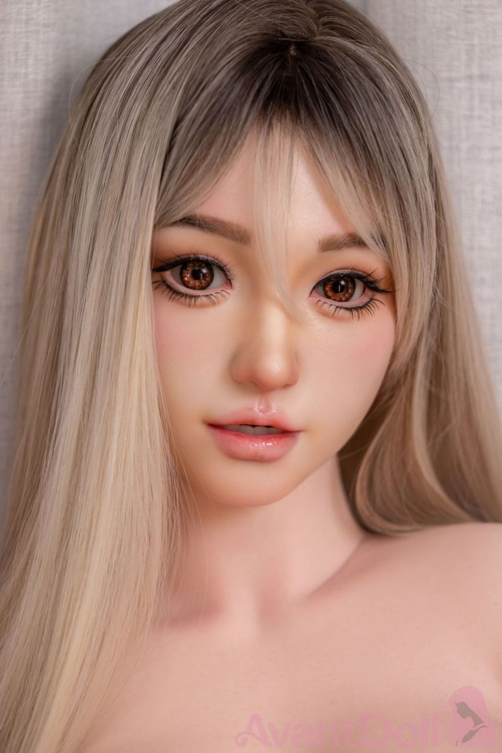 Picture of 165cm/5ft5 F Cup Realistic Skin Texture ROS Head Full Silicone Doll - Sue