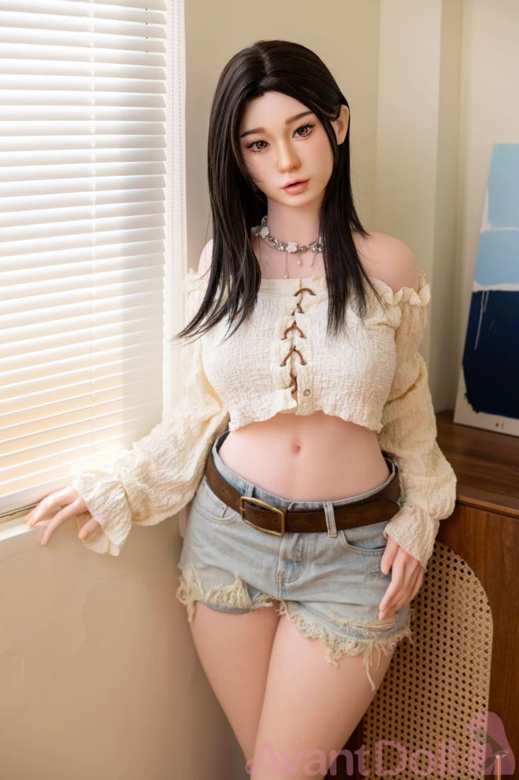 Picture of 165cm/5ft5 F Cup Realistic Skin Texture ROS Head Full Silicone Doll - Lee Su Yeon