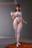 Picture of 165cm/5ft5 F Cup Real Skin Texture ROS Head Full Silicone Doll - Rose