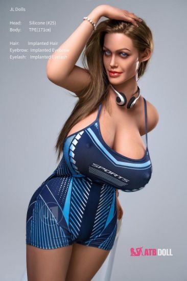 Picture of 171cm/5ft7 F-cup Silicone Head Sex Doll – Gina