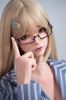 Picture of Fudoll 157cm (5.15ft) Curvy Sex Doll Blonde, Realistic Skin Texture Upgraded