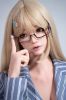 Picture of Fudoll 157cm (5.15ft) Curvy Sex Doll Blonde, Realistic Skin Texture Upgraded