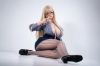 Picture of Fudoll 157cm (5.15ft) Curvy Sex Doll Blonde, Realistic Skin Texture Upgraded