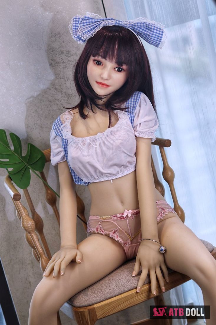 Picture of Fudoll 140cm (4.59ft) Silicone Young Tiny Sex Doll, J003