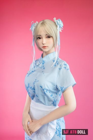 Picture of Fudoll 163cm (5.35ft) Real Size Blonde Silicone Sex Doll