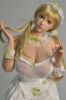 Picture of Fudoll Silicone Love doll 162cm (5.31ft) Big Boobs Blonde ROS Sex Doll