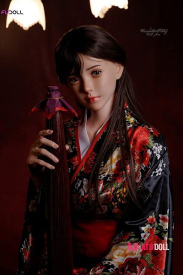 Picture of Fudoll Silicone Love doll 161cm (5.28ft) Japanese Sex Doll with Gel Breasts