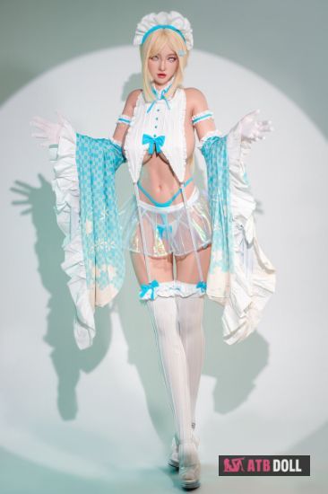 Picture of Fudoll Silicone Love doll 157cm (5.15ft) Japanese Sex Doll with Gel Breast, Real Skin Texture, Xiaobei