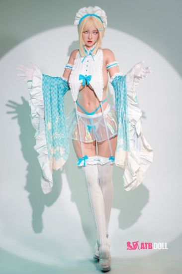 Picture of Fudoll Silicone Love doll 157cm (5.15ft) Japanese Sex Doll with Gel Breast, Real Skin Texture, Xiaobei