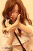 Picture of Fudoll Silicone Love doll 148cm (4.85ft) Full Size Tiny Sex Doll with Eyes Closed