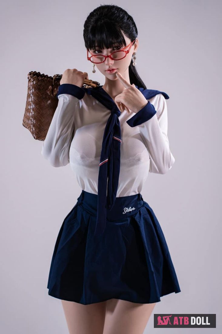 Picture of Fudoll 165cm (5.41ft) Realistic Asian BBW Sex Doll for Man, Real Skin Texture Zhang Yinxi