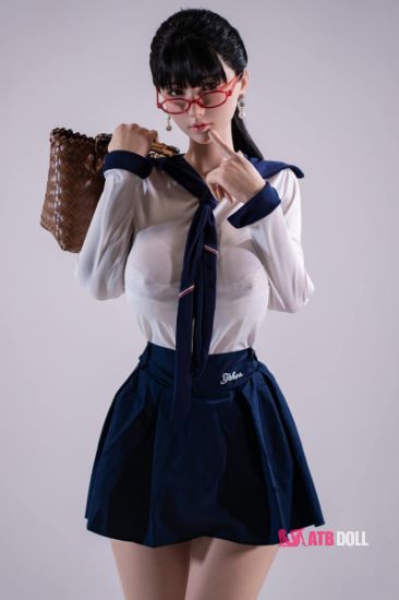 Picture of Fudoll 165cm (5.41ft) Realistic Asian BBW Sex Doll for Man, Real Skin Texture Zhang Yinxi