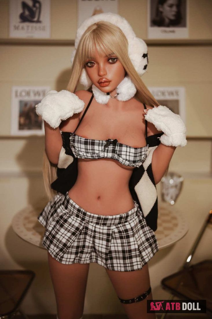 Picture of Rosretty 152cm/4ft12 C-cup Silicone Head Sex Doll – Michelle Jean