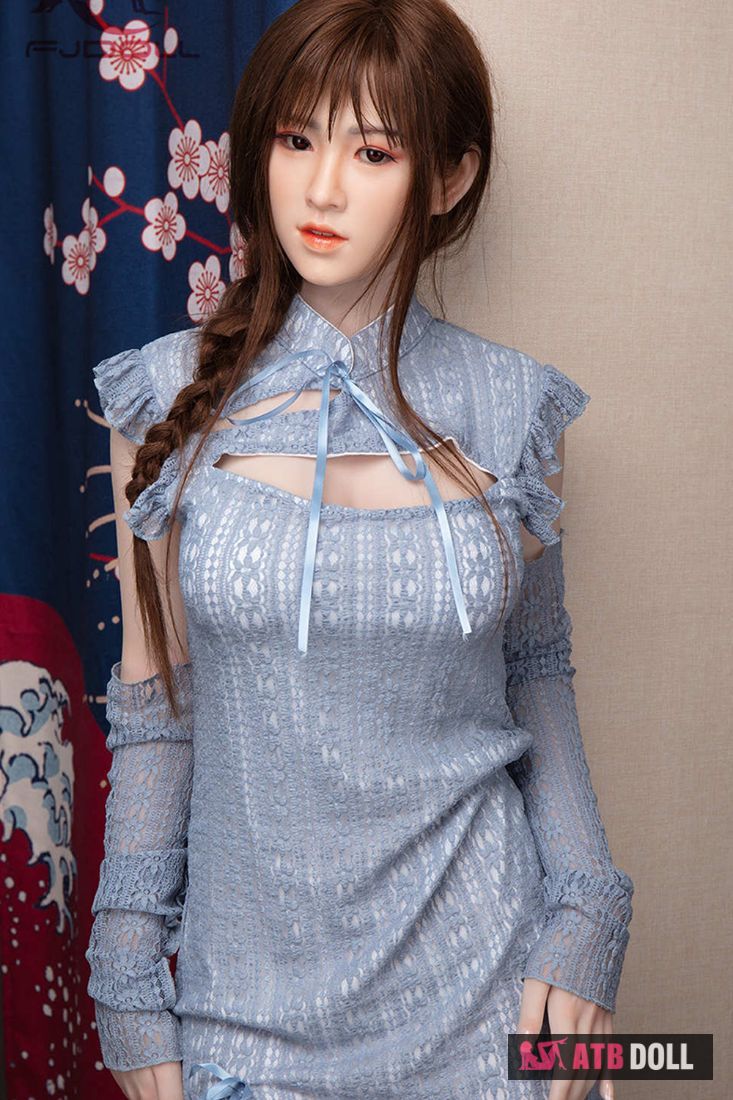 Picture of 169cm/5ft7 D-Cup Silicone Head Sex Doll - Camethia