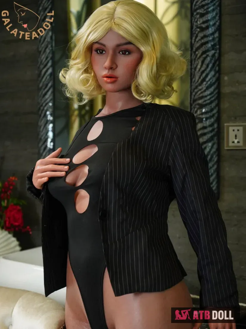 Picture of Galatea 164cm/5ft5 D Cup Lifelike Black Silicone Sex Doll