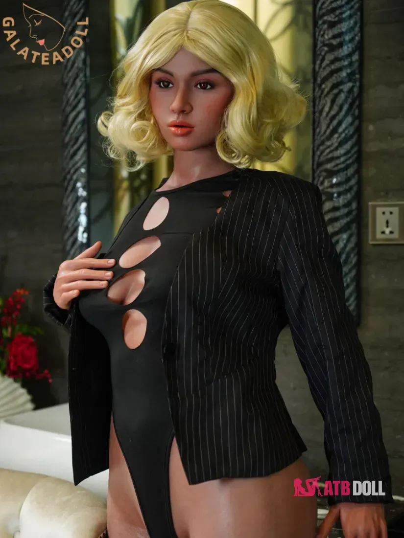 Picture of Galatea 164cm/5ft5 D Cup Lifelike Black Silicone Sex Doll