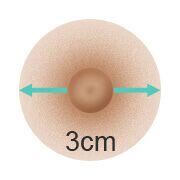 3cm/1.18in
