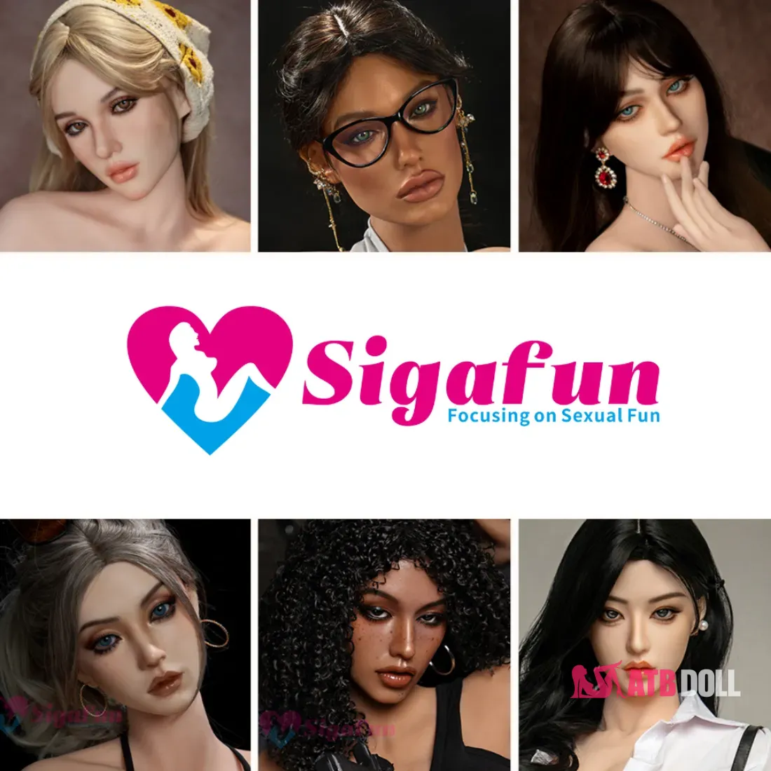 Picture of Sigafun Sex Doll Silicone Heads [In Stock | EU Only]