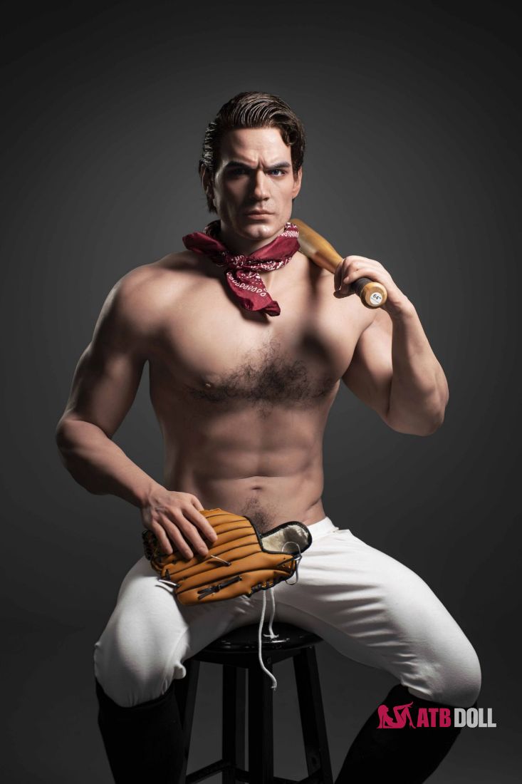 Picture of J-fox 180cm Baseball Jock Male Silicone Sex Doll