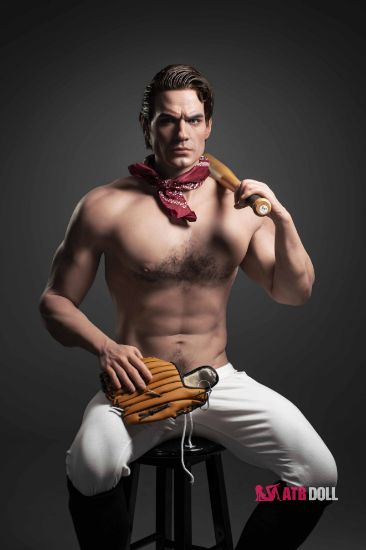 Picture of J-fox 180cm Baseball Jock Male Silicone Sex Doll