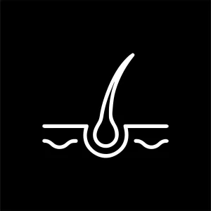 Implanted Human Hair [+$260.00]