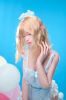 Picture of Fudoll 152cm (4.99ft) Closed-Eye Blonde Realistic Doll