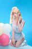 Picture of Fudoll 152cm (4.99ft) Closed-Eye Blonde Realistic Doll