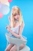 Picture of Fudoll 152cm (4.99ft) Closed-Eye Blonde Realistic Doll