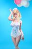 Picture of Fudoll 152cm (4.99ft) Closed-Eye Blonde Realistic Doll
