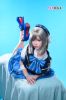 Picture of Fudoll 152cm (4.99ft) Silver Hair Soft Beauty Sex Doll, Real Skin Texture