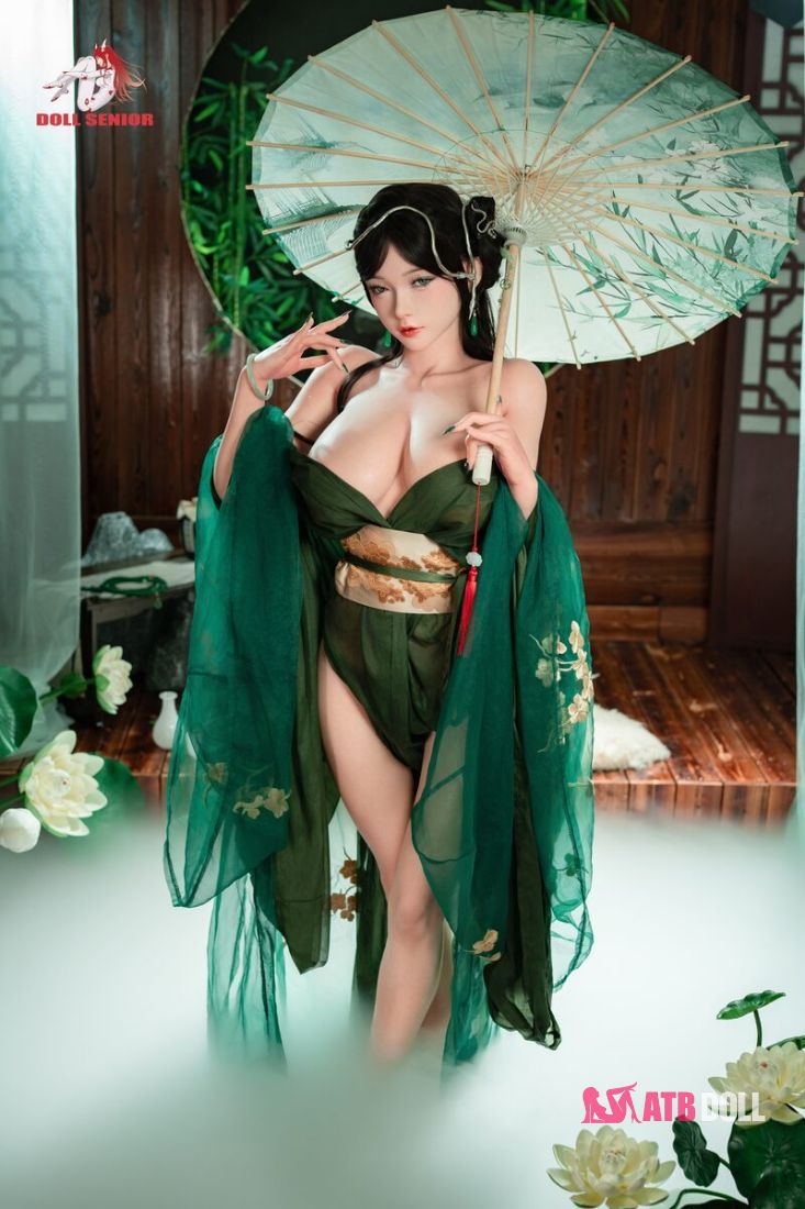 Picture of Doll Senior 165cm/5ft 5 in F Cup Real Skin Texture Version Silicone Sex Doll - Aoi ( Grenn snake ）