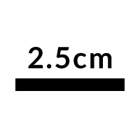 2.5 cm